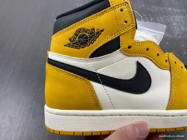 Cheap Jordan 1 Air Ochre DZ5485-701 OG Yellow High 0526